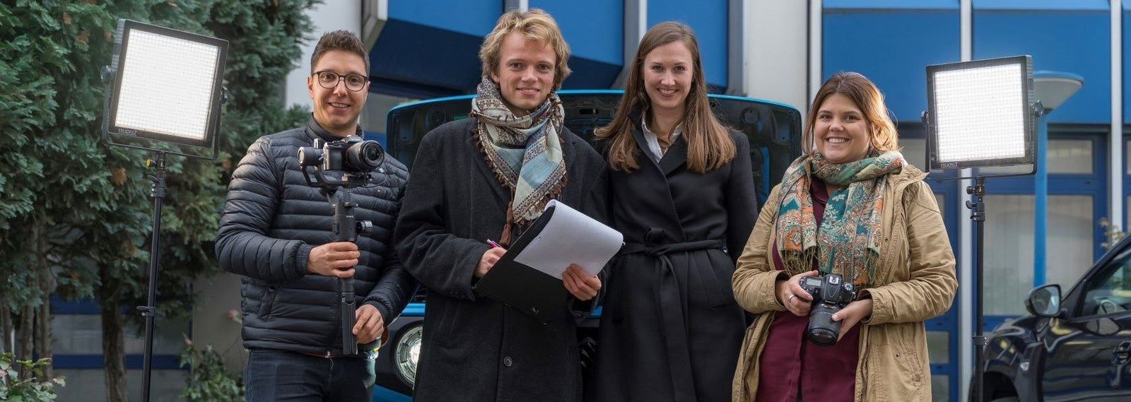 Erster Videodreh und Foto Shooting - TYPE S® | Teil der Horizon Brands Group