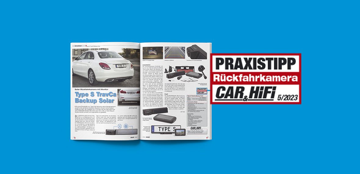 TravCa Backup Solar im Test - TYPE S® | Teil der Horizon Brands Group