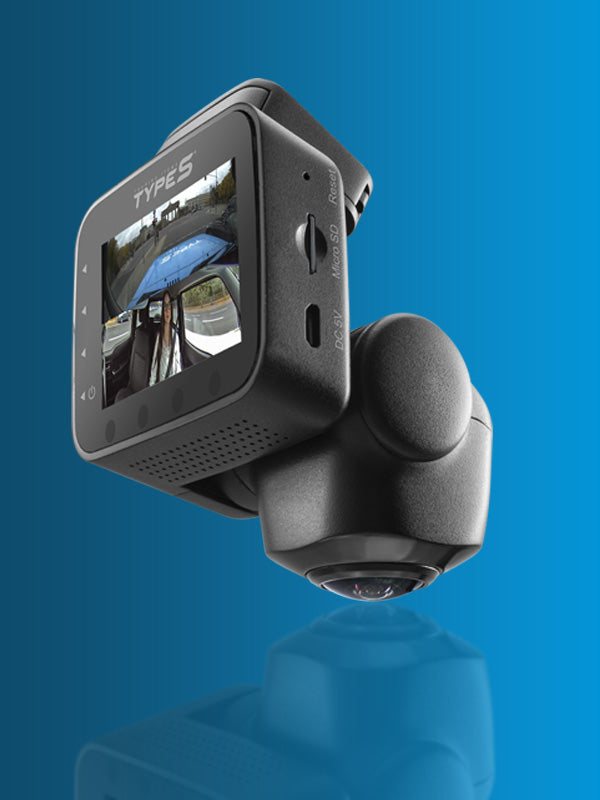 TravCa Dash 360 | Full HD Dashcam mit 360 Grad Rundum Blick - TYPE S® | Teil der Horizon Brands Group