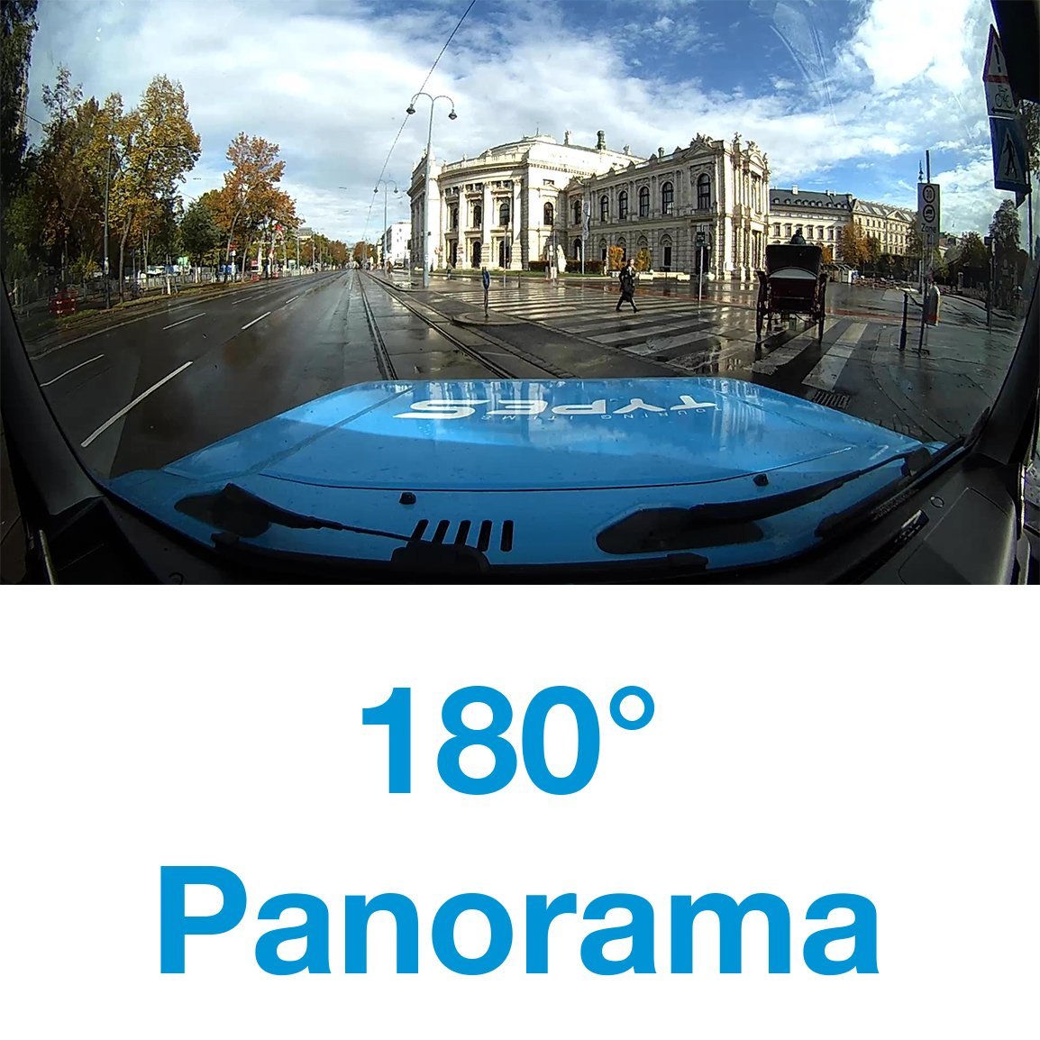 Full HD Dashcam mit 360 Grad Rundum Blick - TypeS presented by Horizon Brands Europe