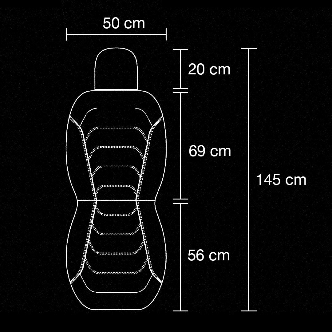Neopren Sitz Schutz für vorne und hinten - TYPE S