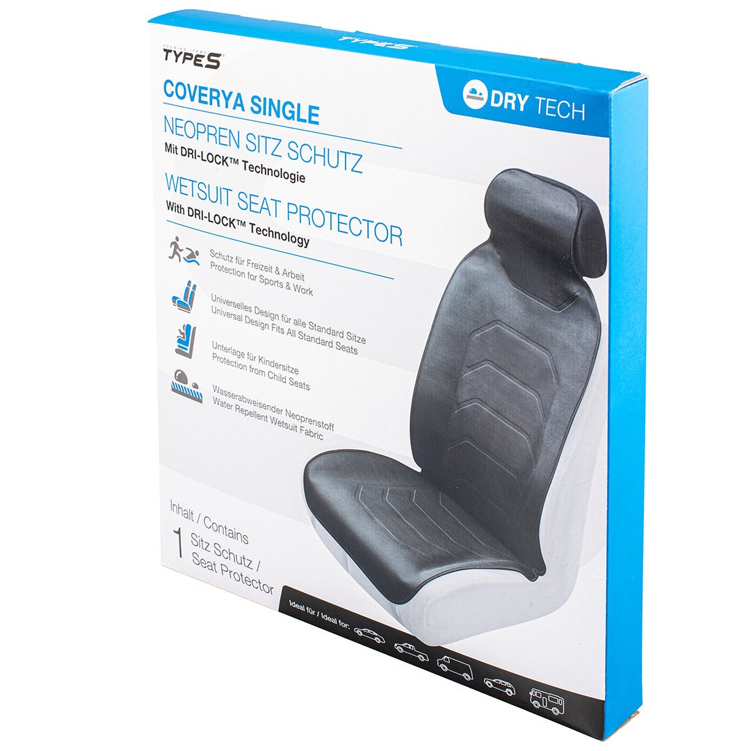 Neopren Sitzschutz für vorne und hinten » TYPE S CoverYa Single - TYPE S®