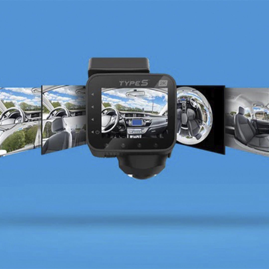 TravCa Dash 360 2K | Dashcam mit 360 Grad Rundum Blick in 2K Bildqualität - TYPE S® | Teil der Horizon Brands Group