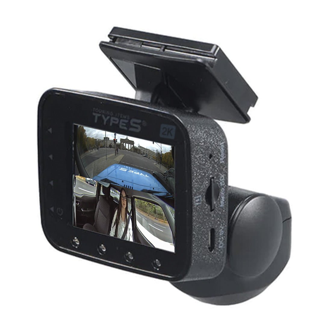 TravCa Dash 360 2K | Dashcam mit 360 Grad Rundum Blick in 2K Bildqualität - TYPE S® | Teil der Horizon Brands Group