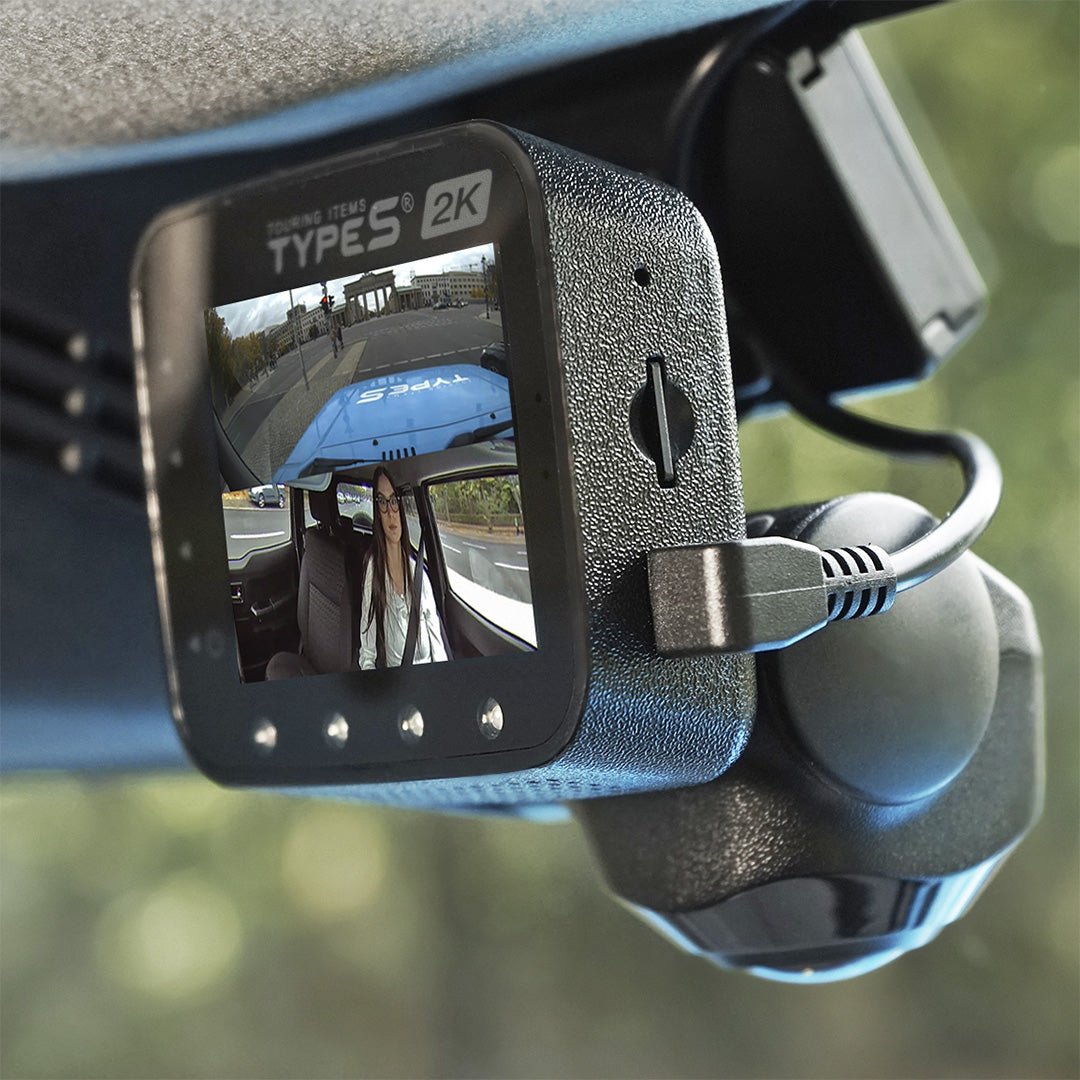 TravCa Dash 360 2K | Dashcam mit 360 Grad Rundum Blick in 2K Bildqualität - TYPE S® | Teil der Horizon Brands Group